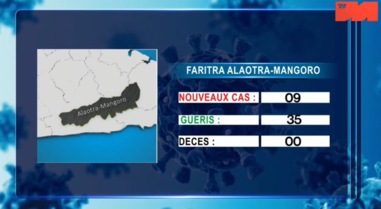 Cas dans les autres régions